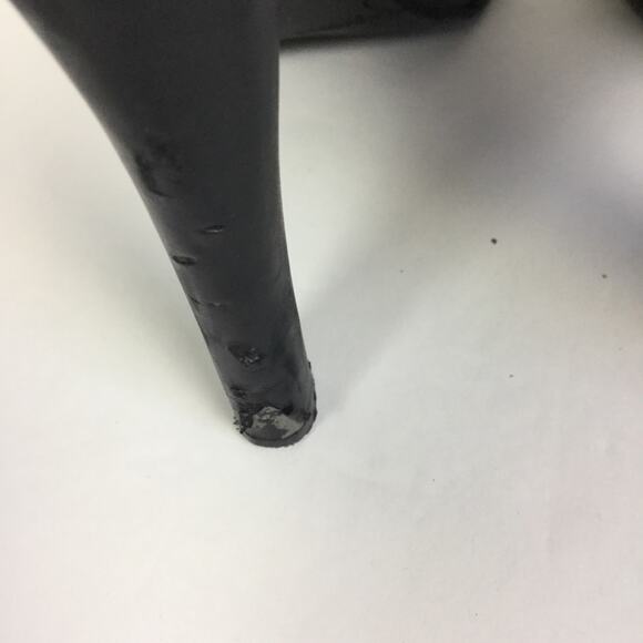 Jessica Simpson Ankle Boots Black Classic Leather Booties - Picture 8 of 10